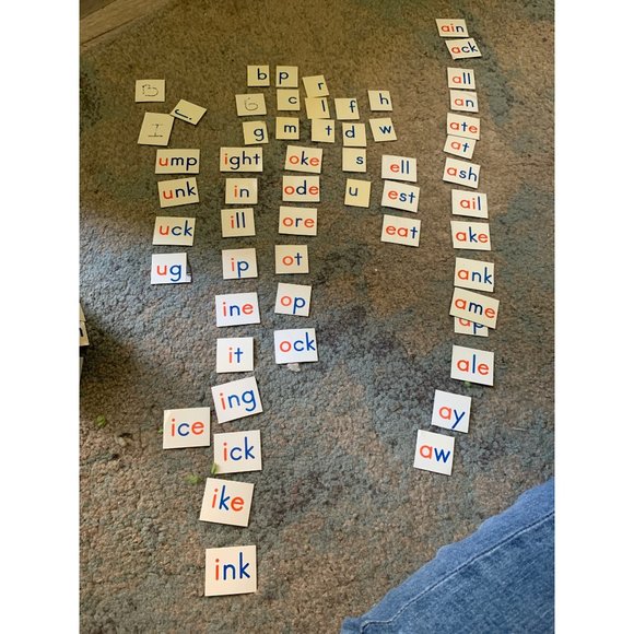 Source Unknown Other All About Reading Vinyl Letters Home